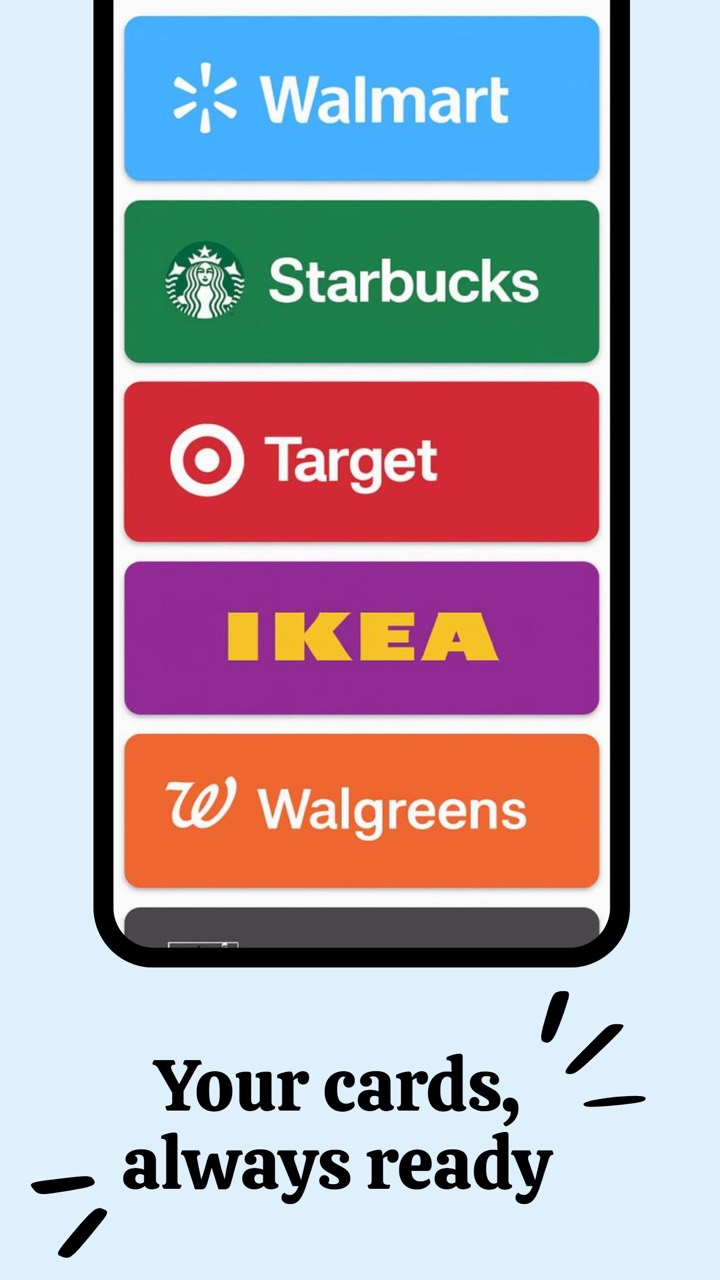 Loyalty cards saved in Swally
